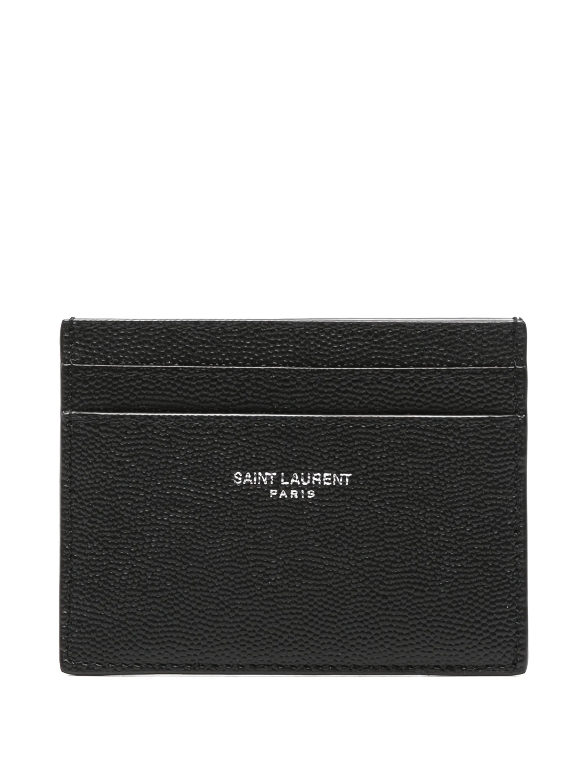 

Картхолдер с логотипом Saint Laurent, черный