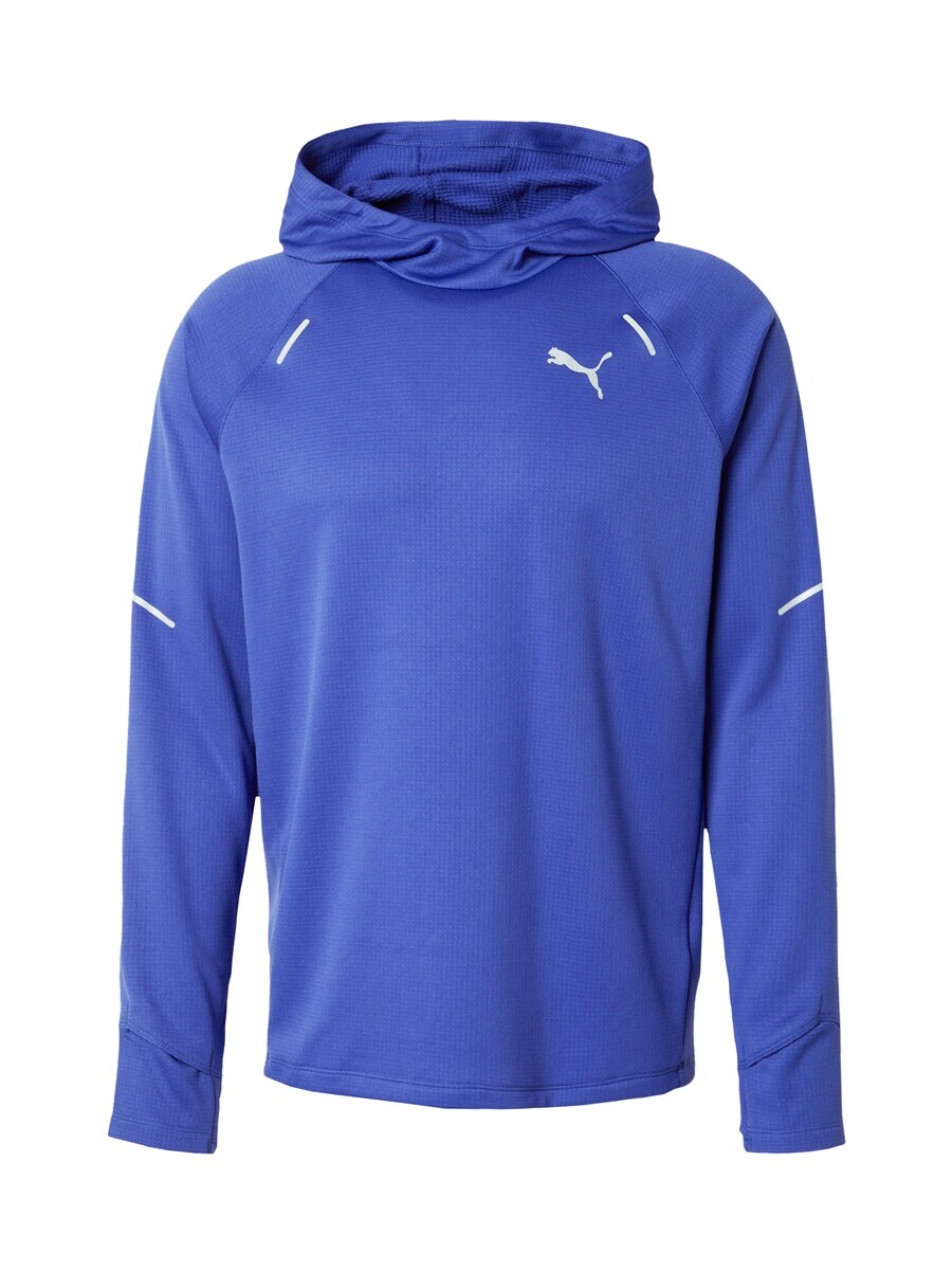 

Свитер с капюшоном на молнии PUMA Athletic Sweatshirt Run Grid, синий