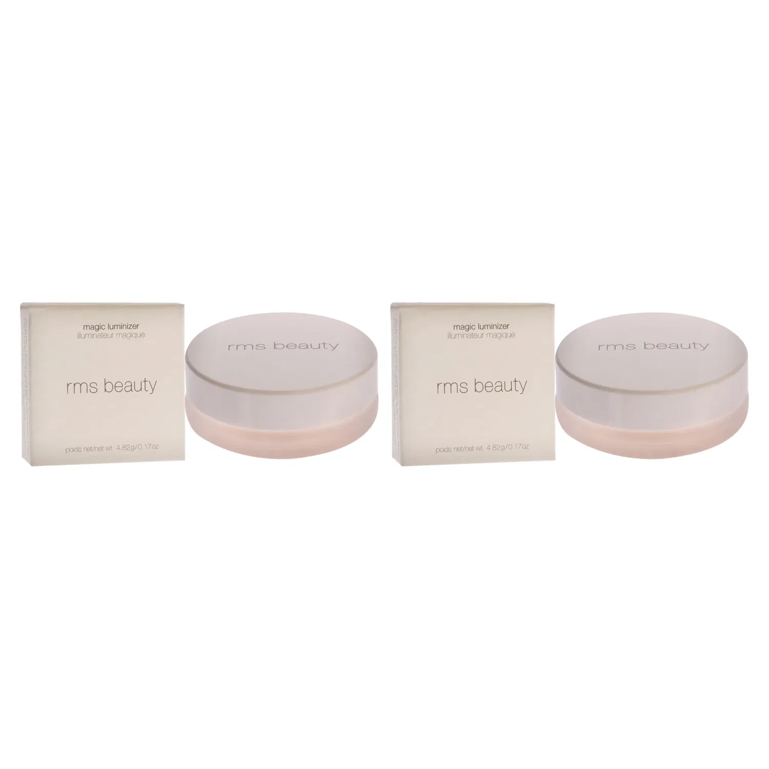 Хайлайтер Magic Luminizer от RMS Beauty для женщин - 0,17 унции - набор из 2 штук, Champagne — фото 3