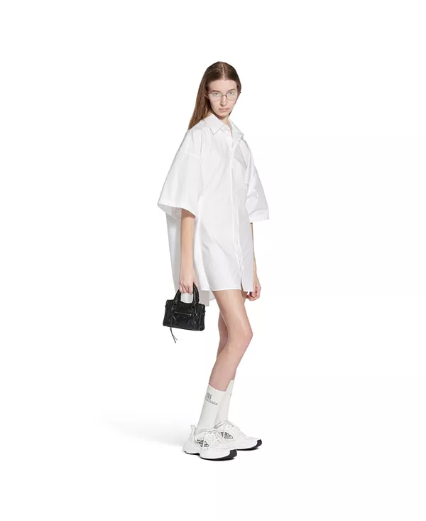 Сумка Le city bag nano Balenciaga, черный — фото 2
