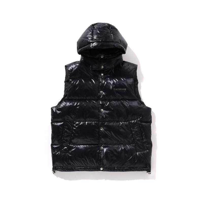

A BATHING APE Бомбер Bape Line Camo с тиснением, Black BKX