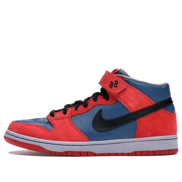 

Кроссовки dunk mid pro sb 'spider man' Nike, синий