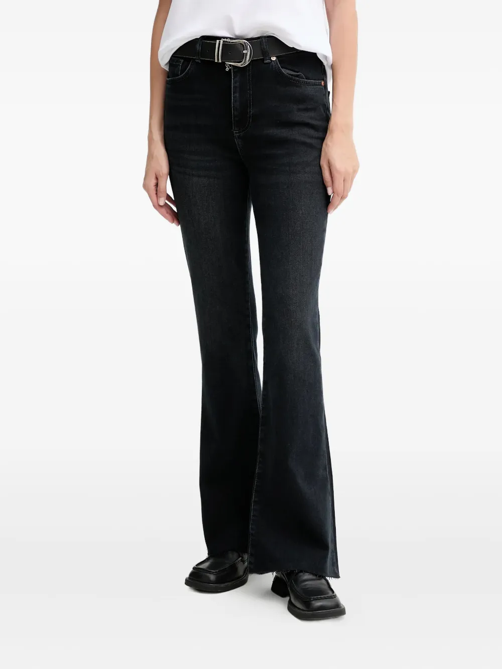 

Расклешенные джинсы Masie Allsaints, черный