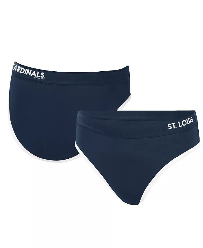 

Женские плавки бикини St. Louis Cardinals Southpaw темно-синего цвета G-Iii 4Her By Carl Banks