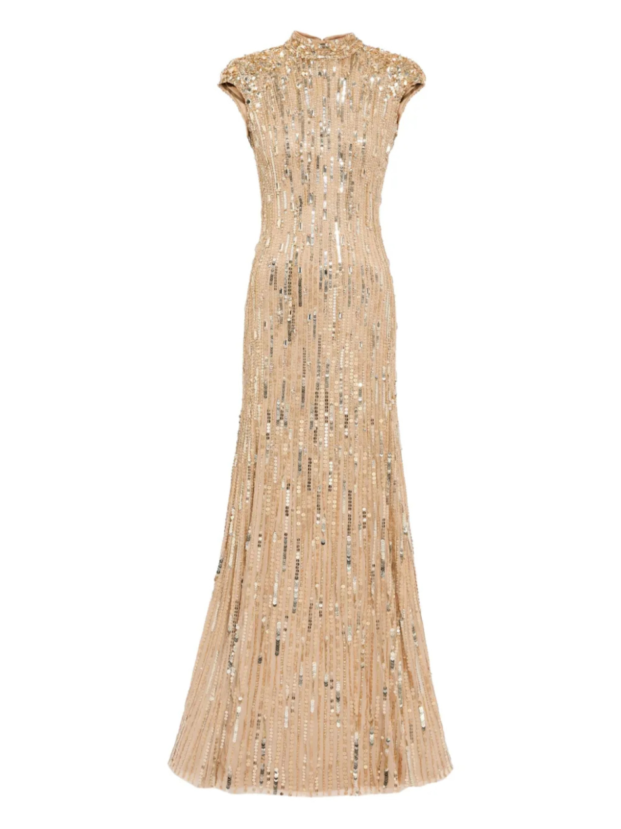 

Платье Эрнест, украшенное пайетками Jenny Packham, золотой