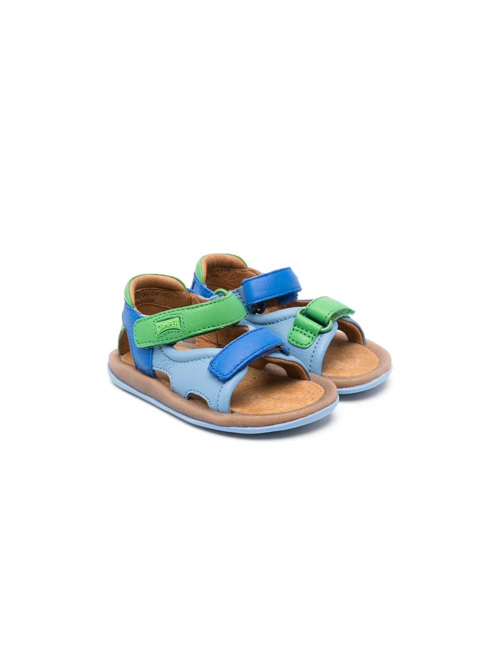 

Сандалии Bicho Twins на липучках Camper Kids, синий