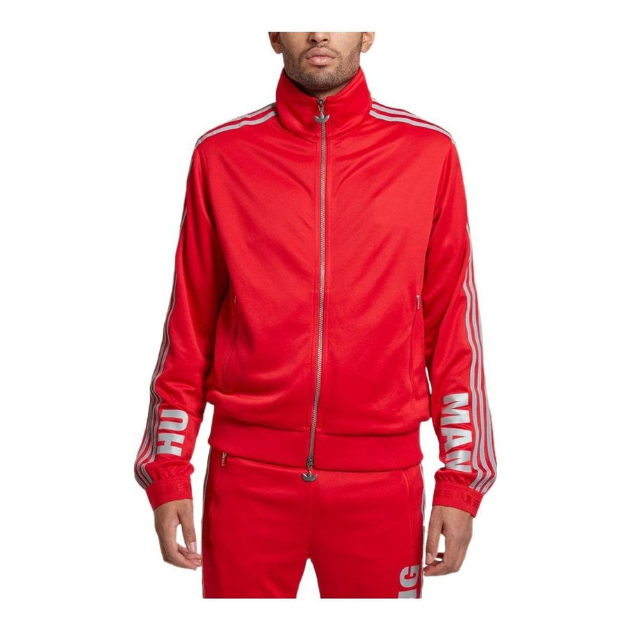 

Куртка adidas x Pharrell Hu Race Track Jacket 'Red', красный