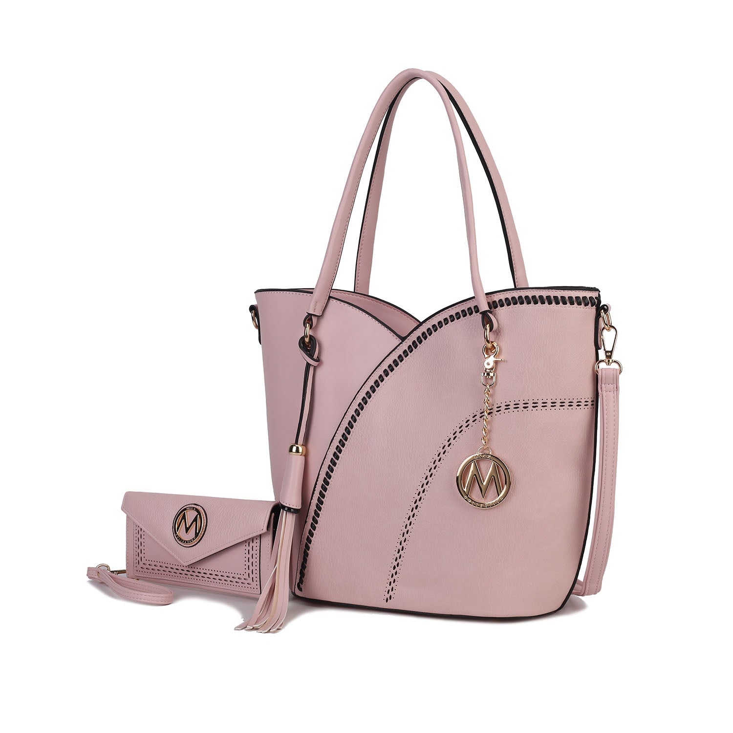 

Женская сумка через плечо Imogene с кошельком от Mia K MKF Collection By Mia K., Blush