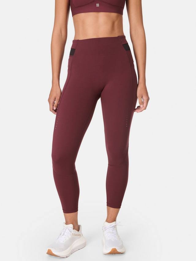 

Компрессионные леггинсы для бега Sweaty Betty, Garnet Red