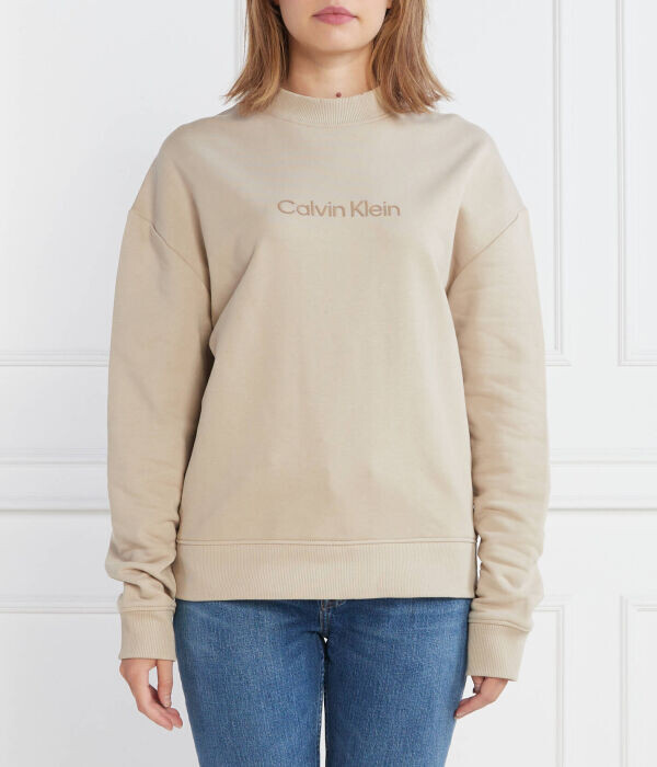 

Толстовка Calvin Klein Hero с логотипом, бежевый
