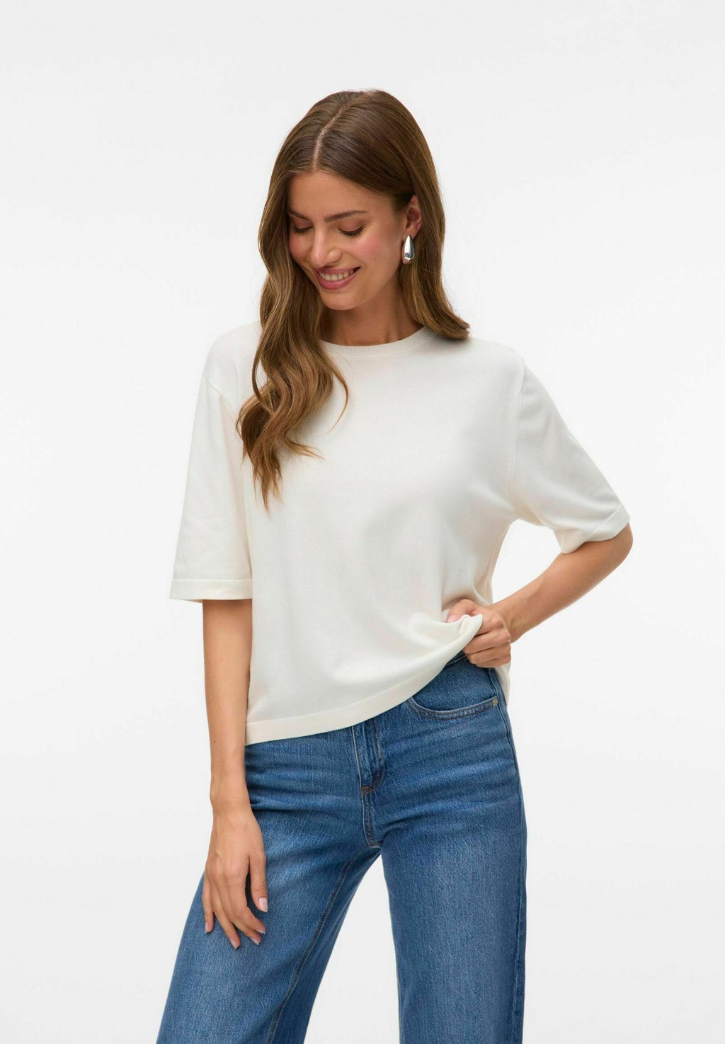 

Базовая футболка Vero Moda, белый