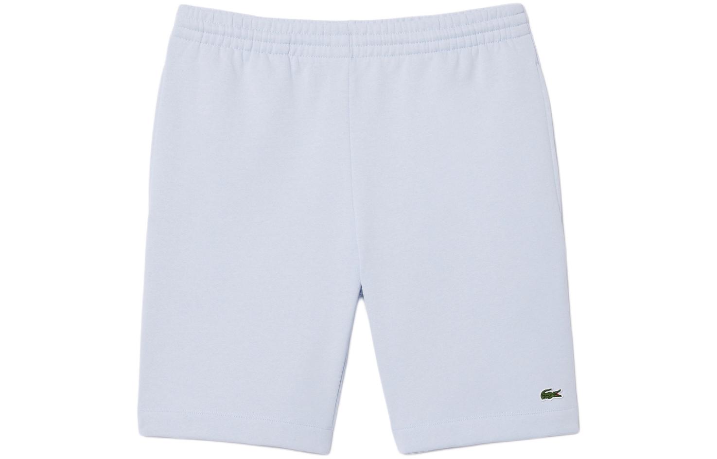 

Шорты из флиса с аппликацией логотипа LACOSTE, синий