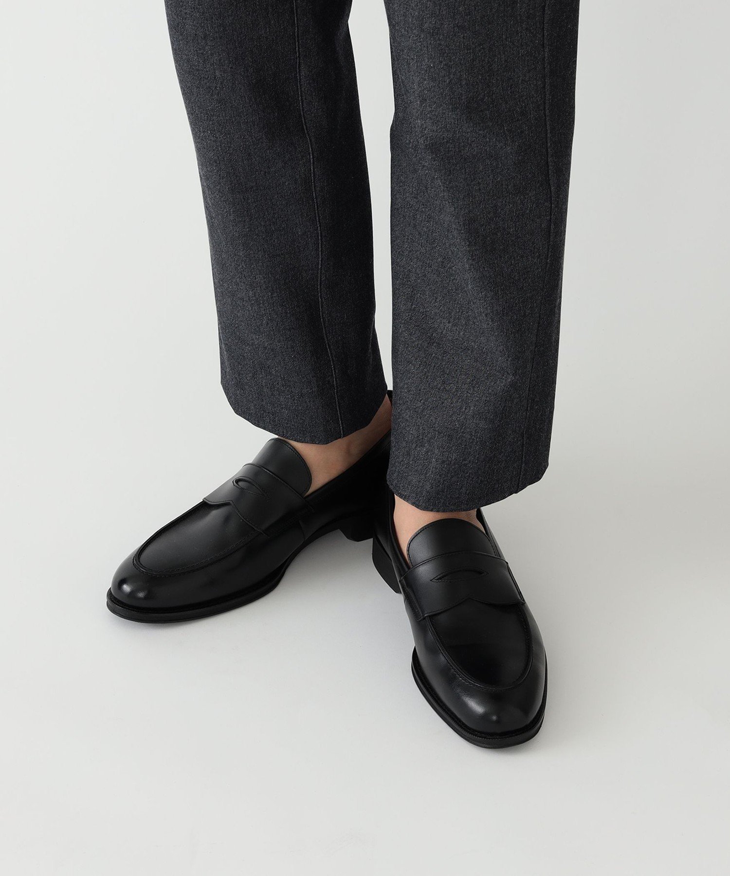 Лоферы (25-27 см) BEAMS HEART MEN, BLACK — фото 2