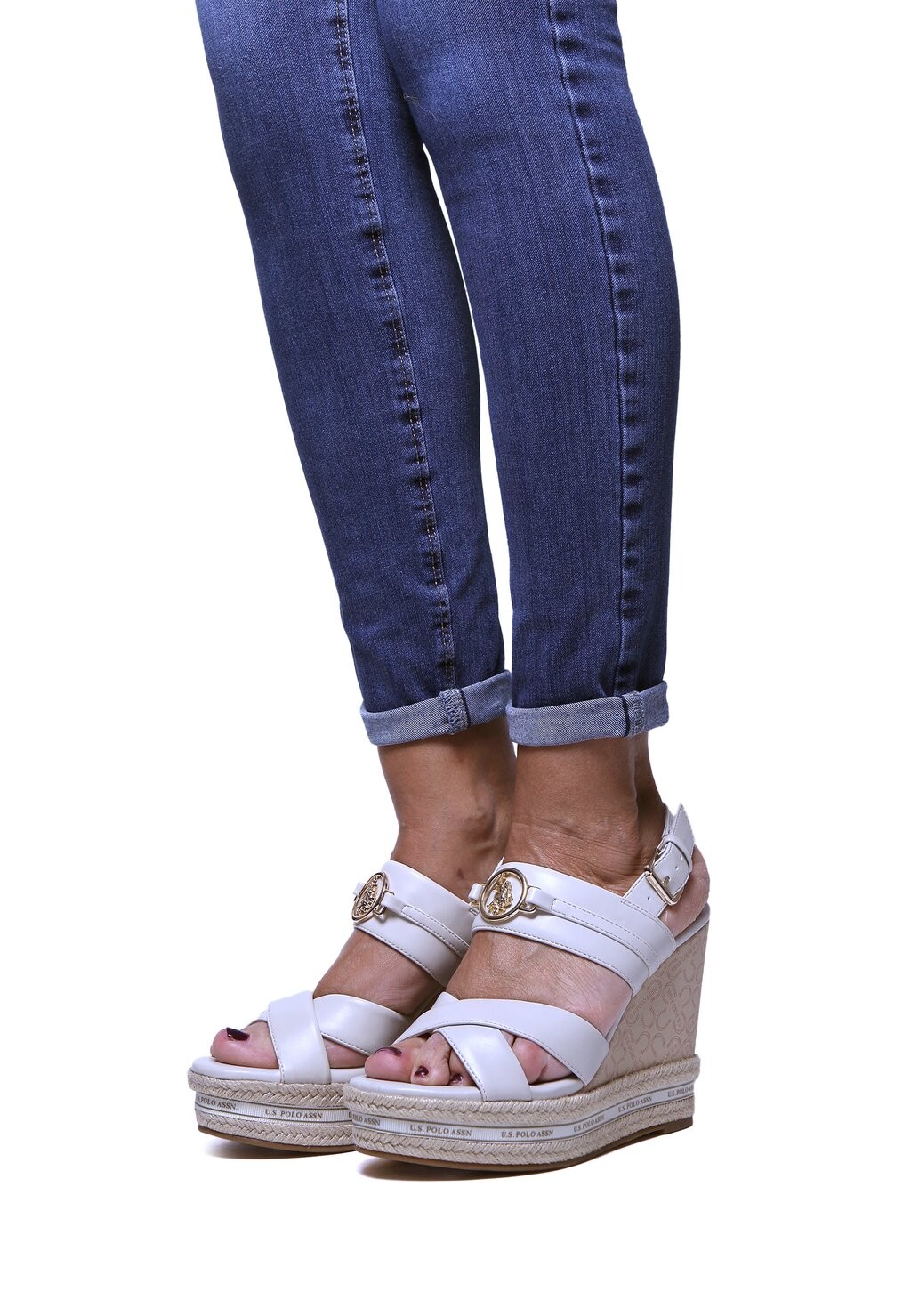 

Эспадрильи AYLIN U.S. Polo Assn., бежевый
