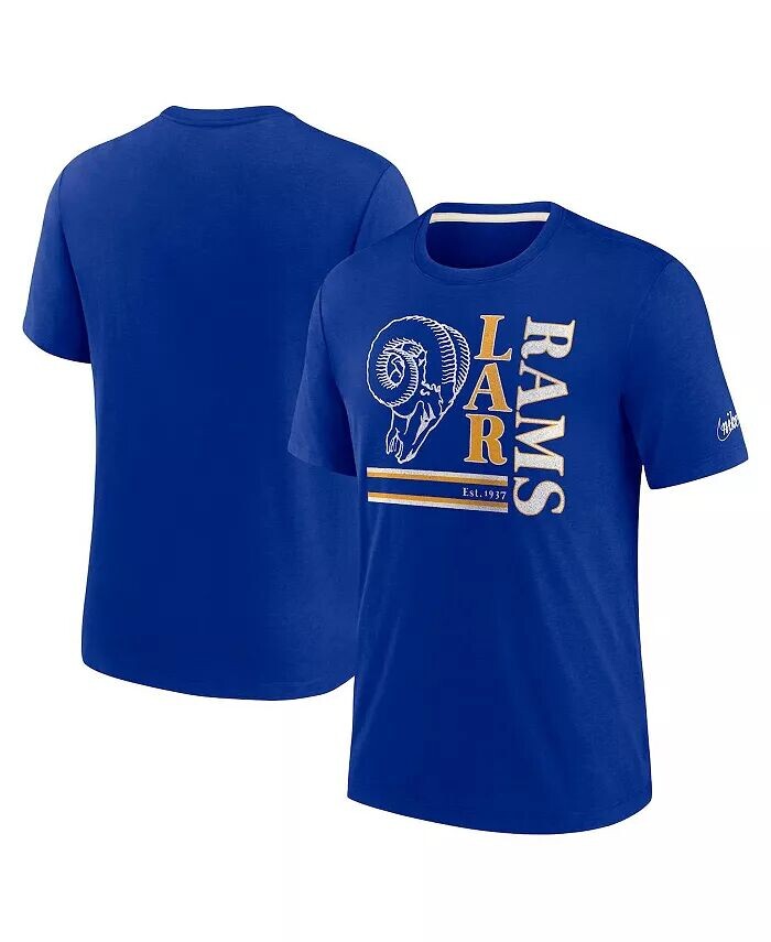 

Мужская футболка Tri-Blend с логотипом Royal Los Angeles Rams Wordmark Nike