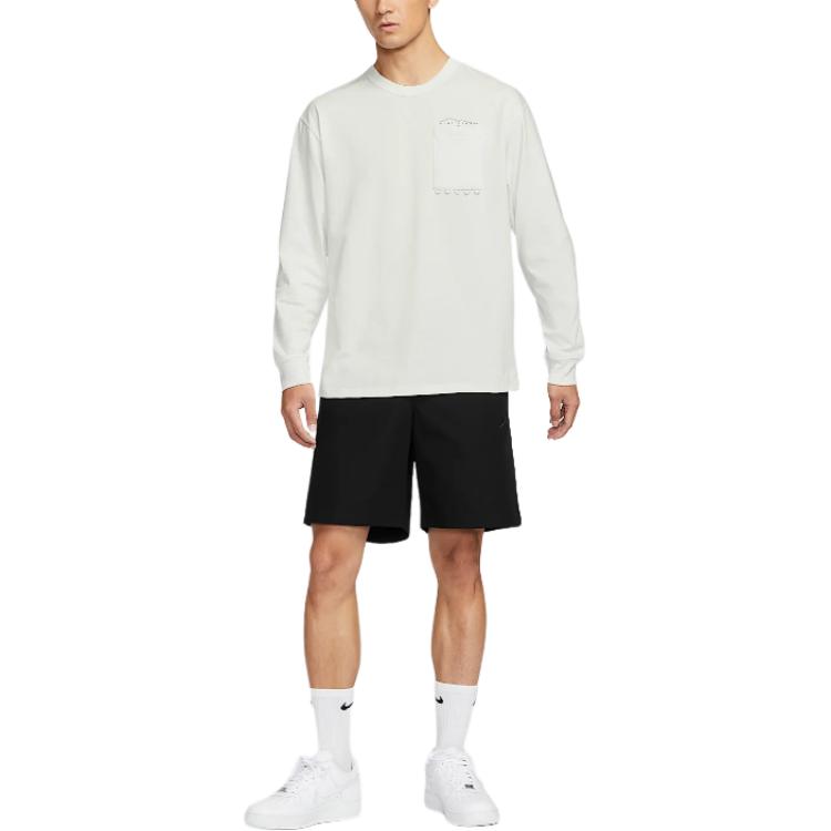Nike Футболка Sportswear Premium мужская Mountain Peak White — фото 3