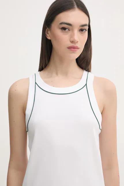 Пижама Lacoste Белая Хлопковая с Эластаном — фото 3