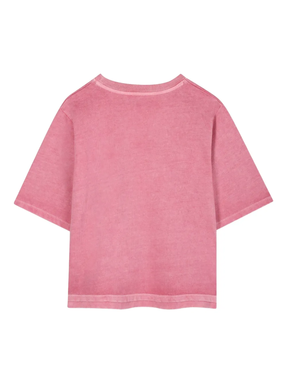 Футболка с графичным принтом Zadig & Voltaire Kids, розовый — фото 2