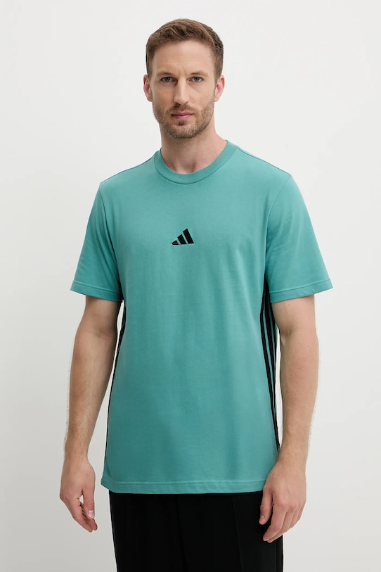 

Футболка хлопковая Essentials Adidas, бирюзовый