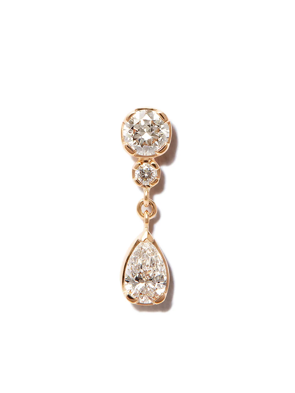 

Серьга Goutte из желтого золота Sophie Bille Brahe, золотой