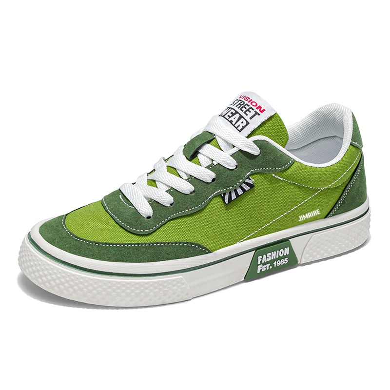 

King Jinmai Нескользящие и дышащие низкие парусиновые туфли для мужчин