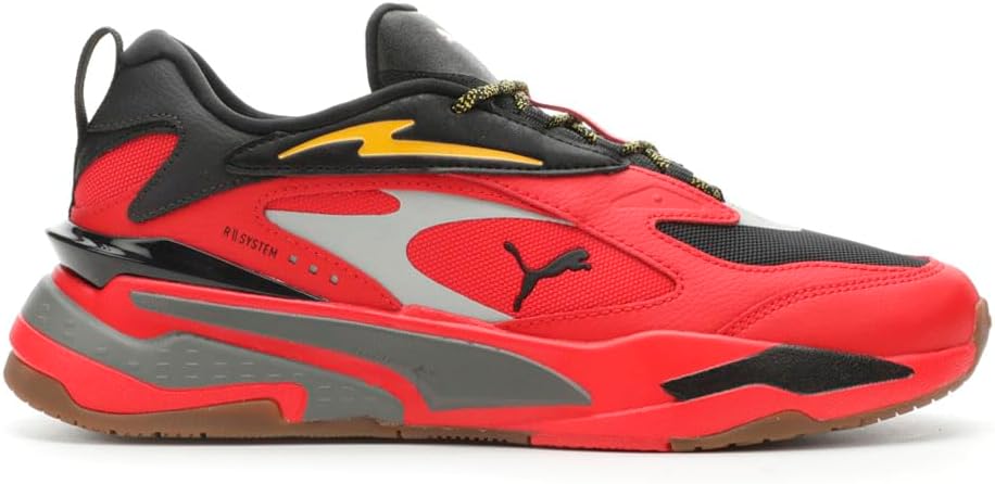 

Мужские кроссовки PUMA RS-Fast Flames с шнуровкой - красные