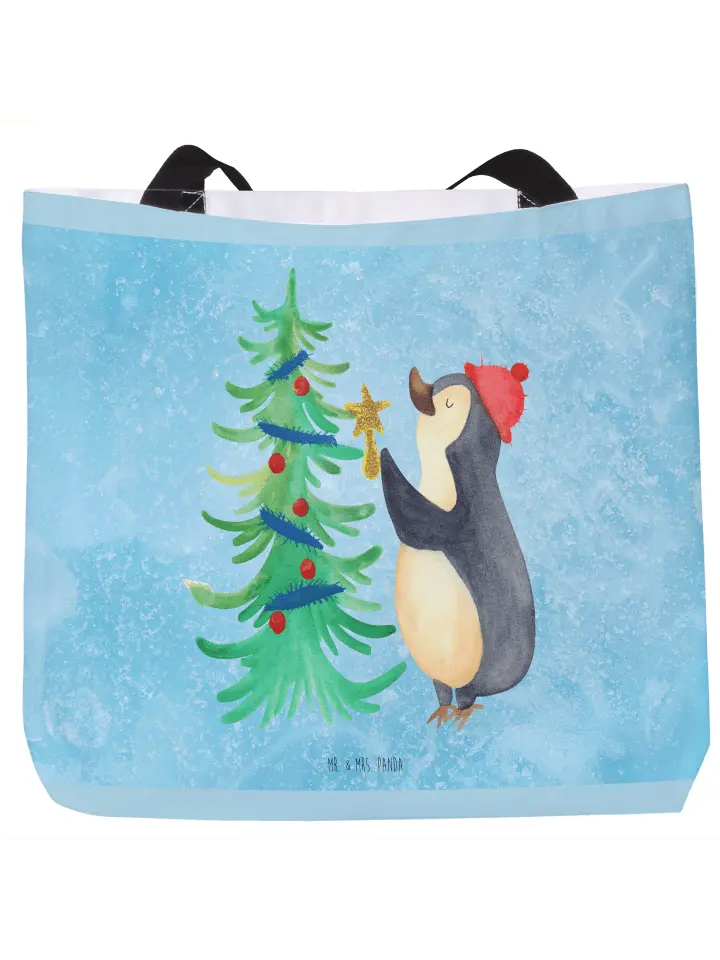 

Шоппер Mr. & Mrs. Panda, цвет eisblau