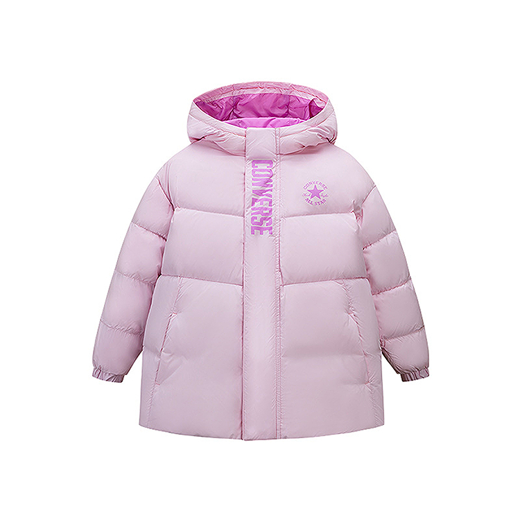 

Детская утепленная куртка Converse, розовый