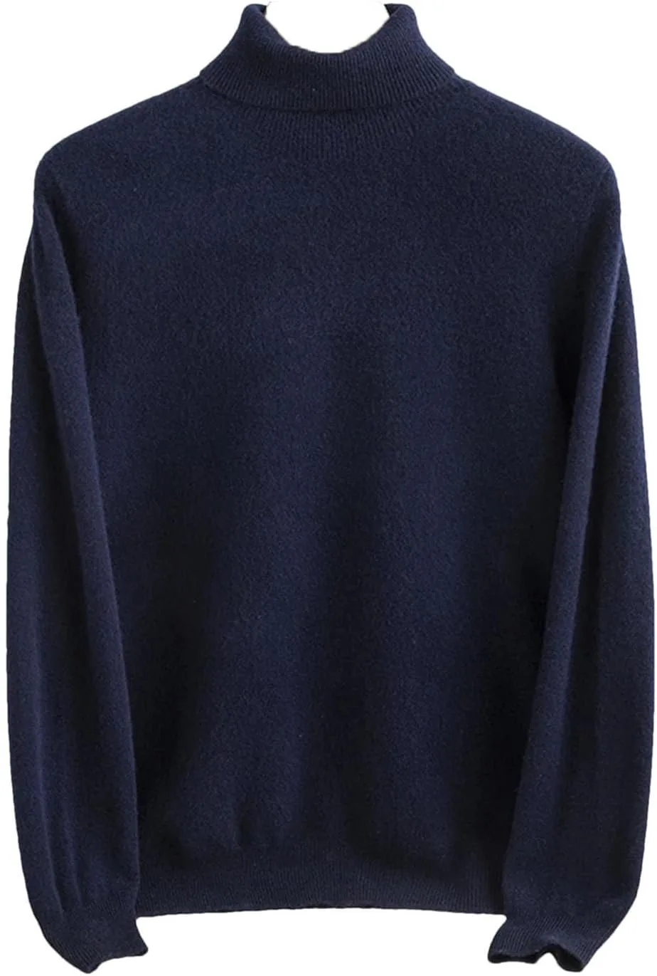 

Мужской водолазка 100% Merino Wool свитер зимний оверсайз