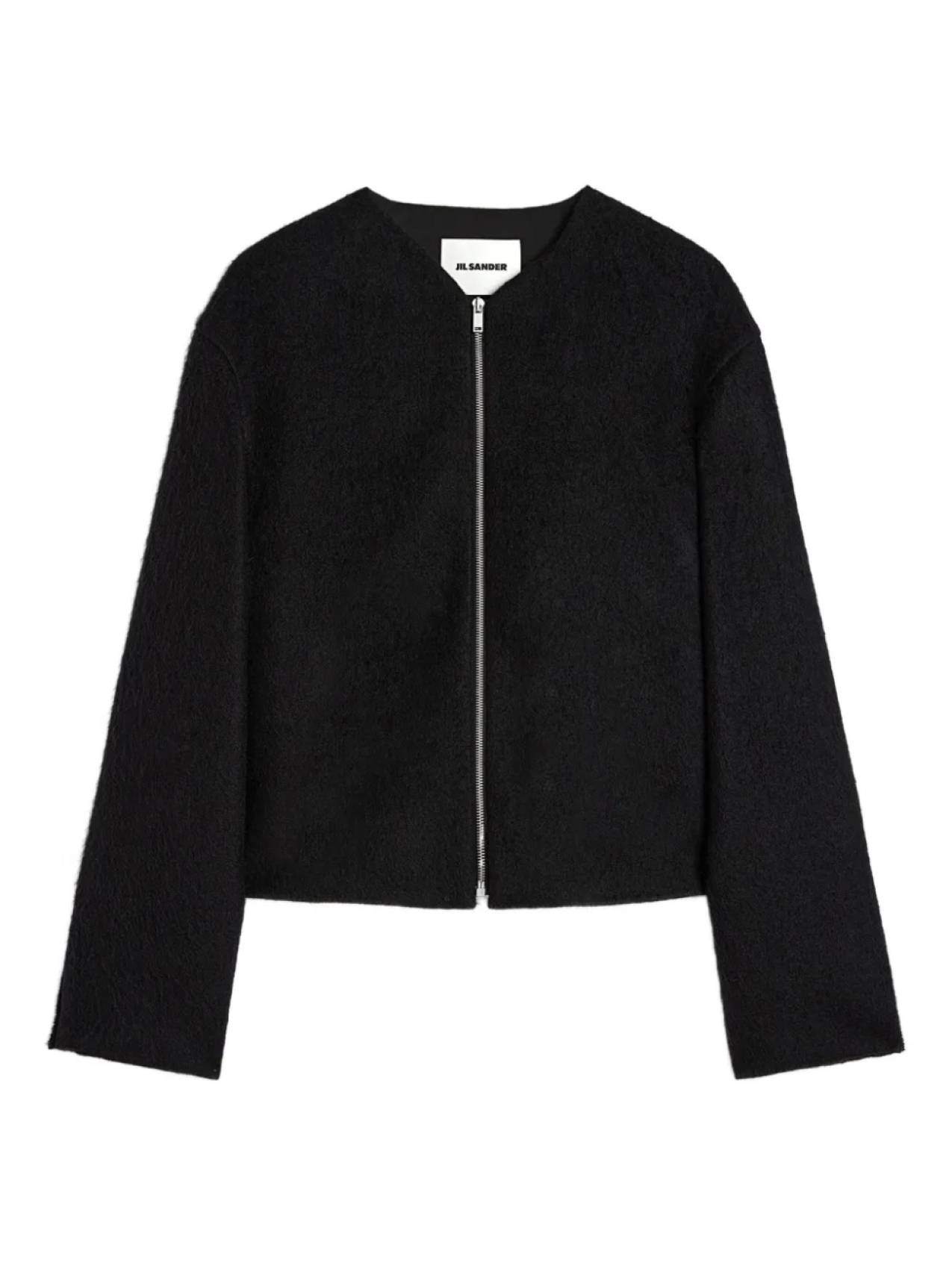 

Jil Sander фактурная куртка на молнии, черный