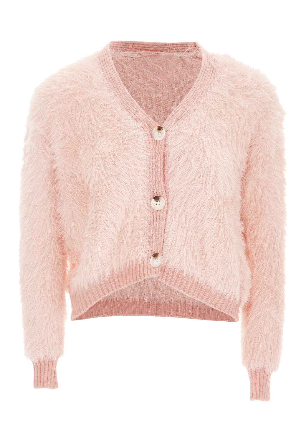 

Толстовка Swirly Strickjacke, розовый