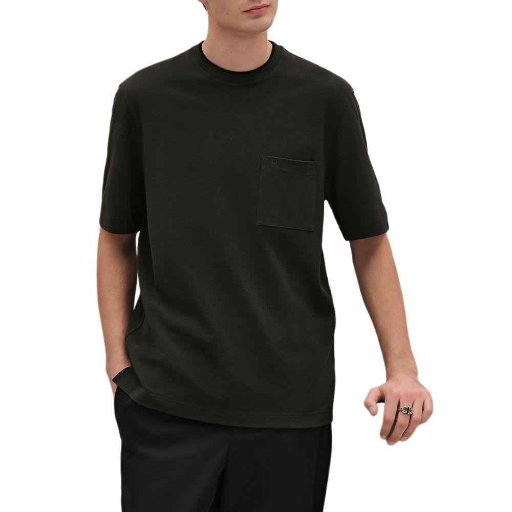 

HERMES Футболка FW25 мужская Chromium Green, Зеленый, HERMES Футболка FW25 мужская Chromium Green