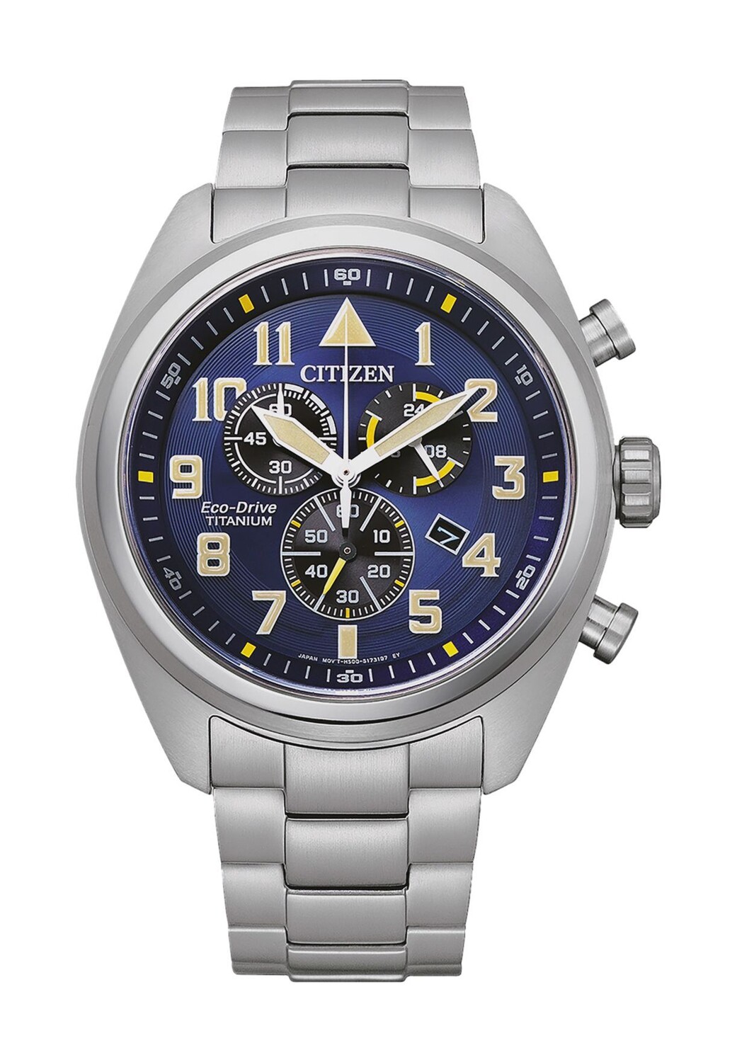 

Мужской хронограф Super Titanium AT2480-81L CITIZEN, серебро
