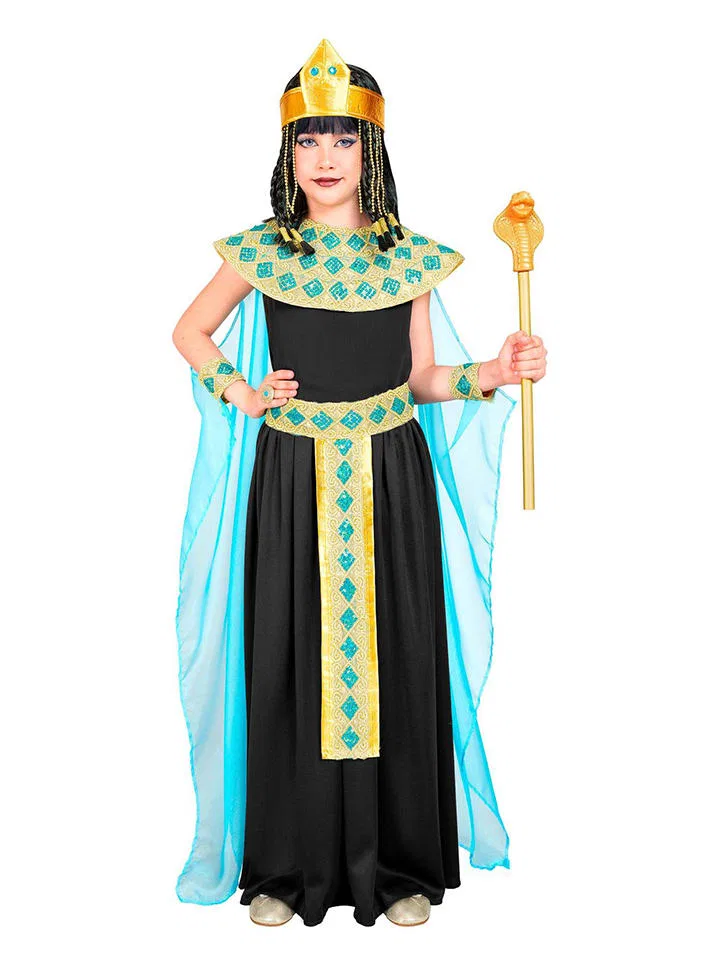Костюм Cleopatra, Carnival Party, черный/бирюзовый — фото 2