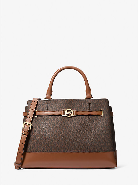 

Сумка с большим фирменным логотипом Reed Michael Kors, коричневый
