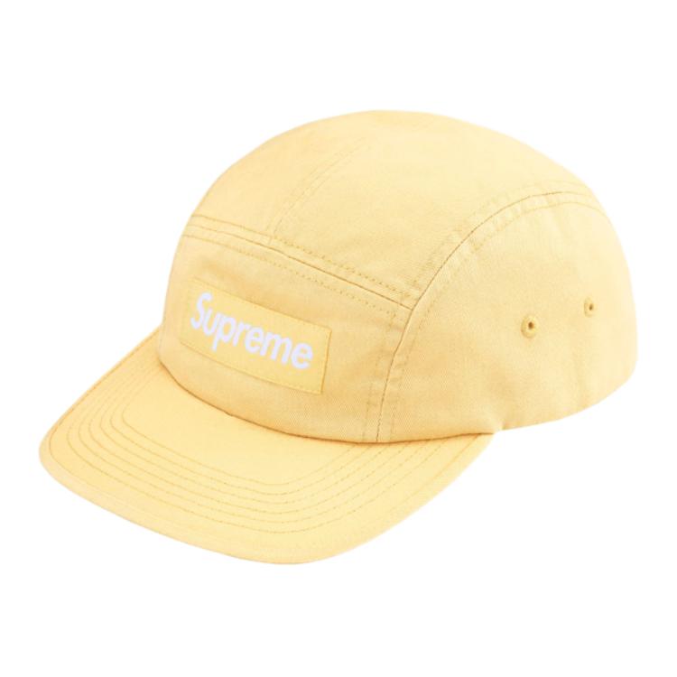 

Supreme Стираная чиносовая киперная кепка, Yellow
