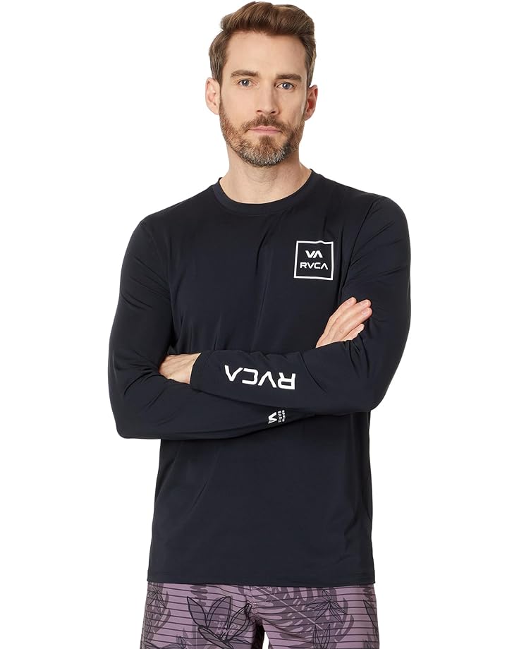 

Футболка RVCA RVCA Long Sleeve Surf, черный