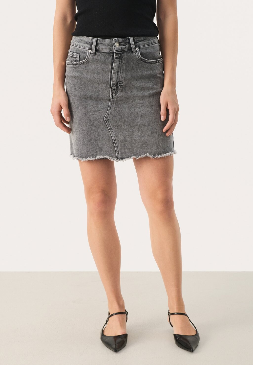 

Мини-юбка JENICE Part Two, цвет Grey Denim