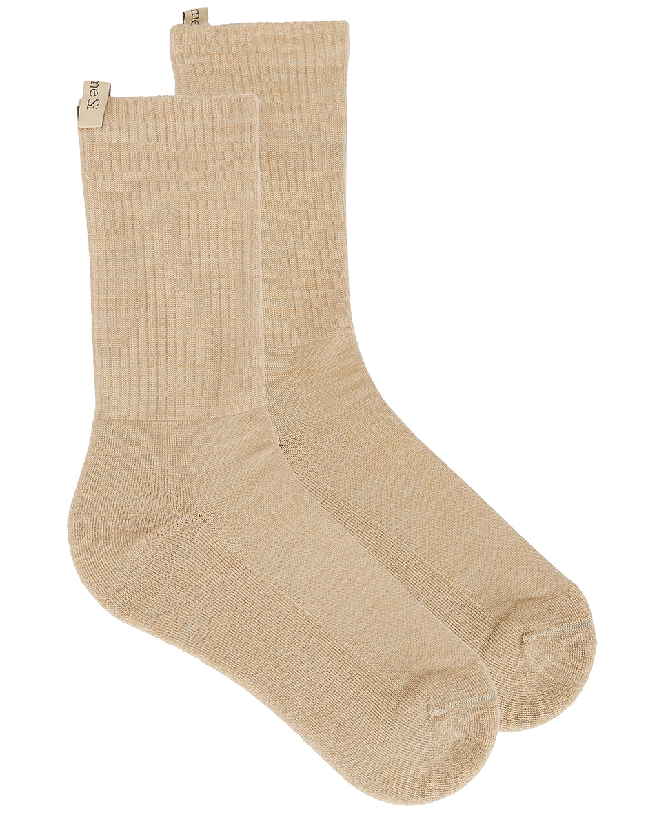 

Носки The Merino Tube Sock Comme Si, коричневый