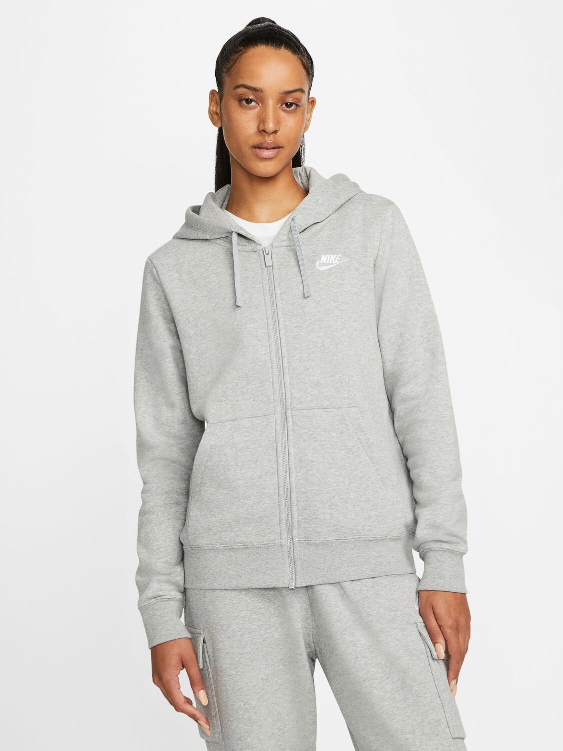 

Толстовка Nike W CLUB FLC STD, серый