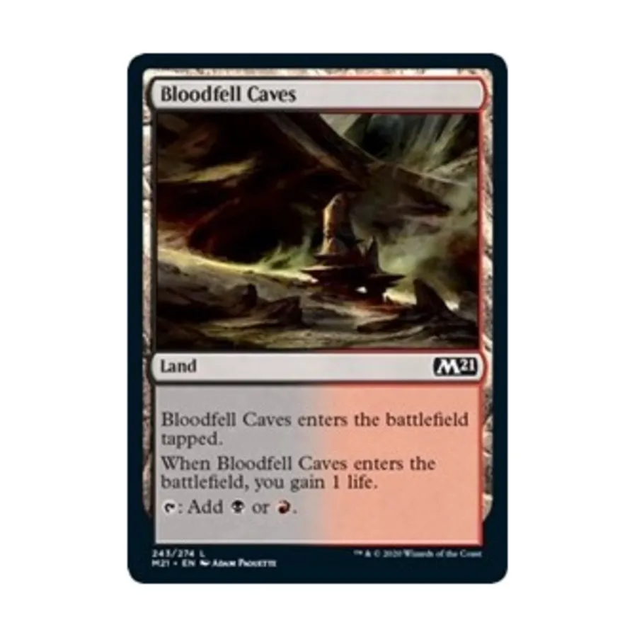 

CCG Пещеры Кровавого падения (L), MTG - Core Set 2021