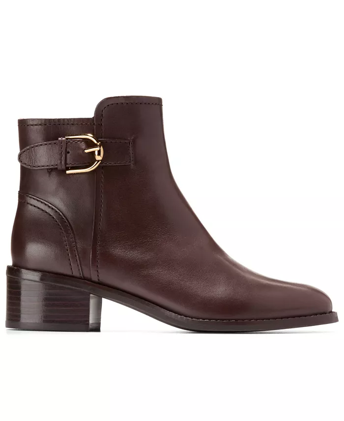 Женские ботильоны Hanover на квадратном каблуке Cole Haan, коричневый — фото 2