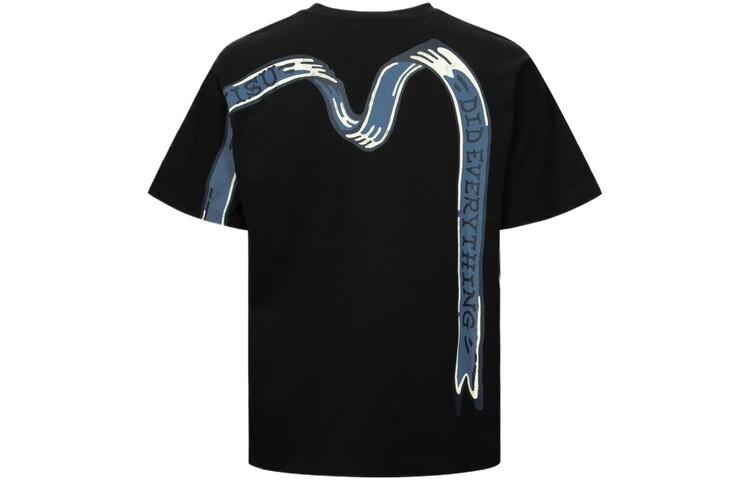 

EVISU Мужская футболка, Черный