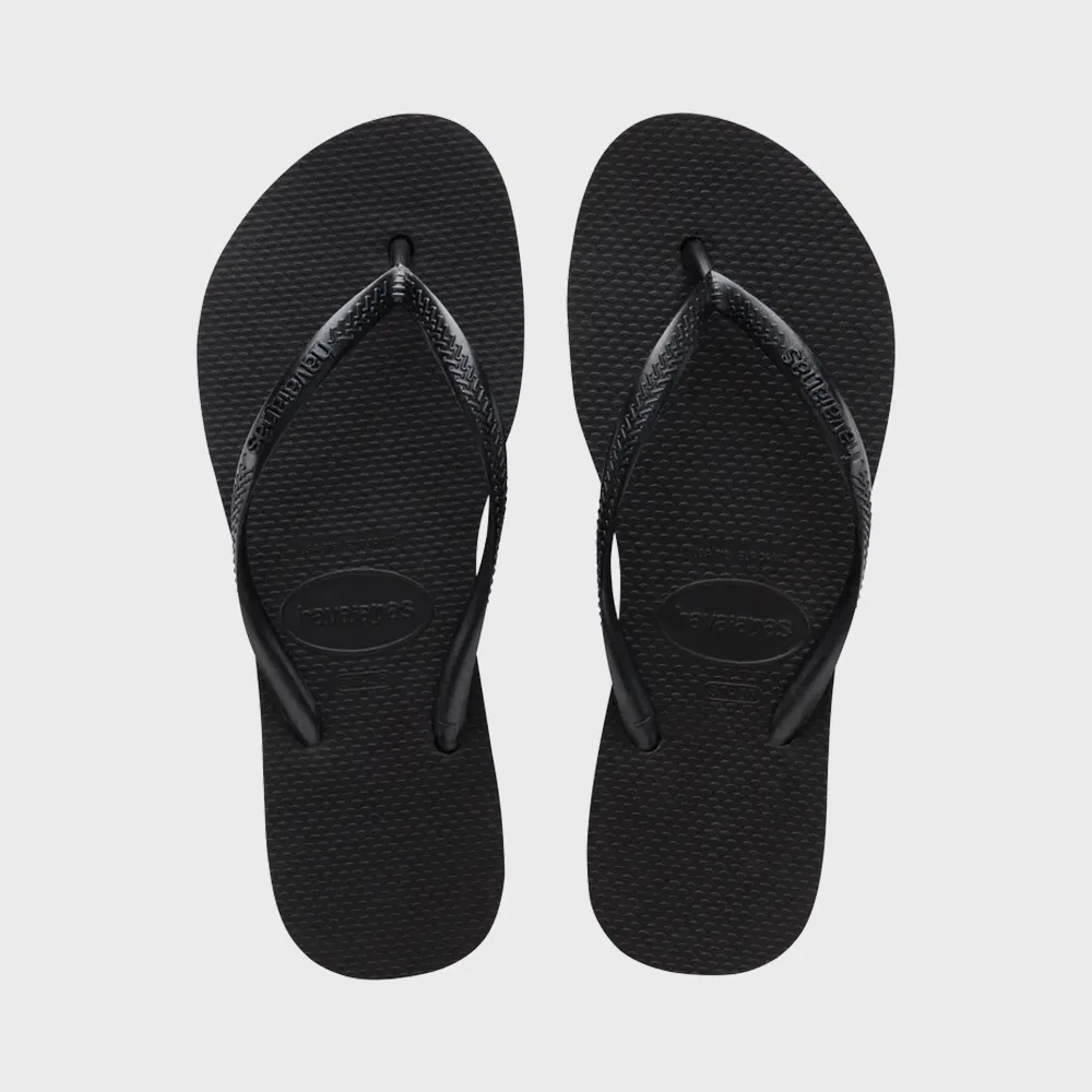 Мужские чёрные вьетнамки на платформе от Havaianas — фото 3