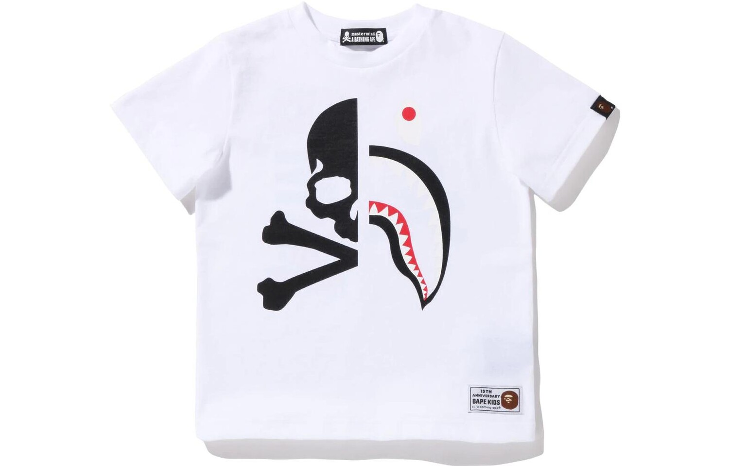 Детская футболка A Bathing Ape, белый — фото 3