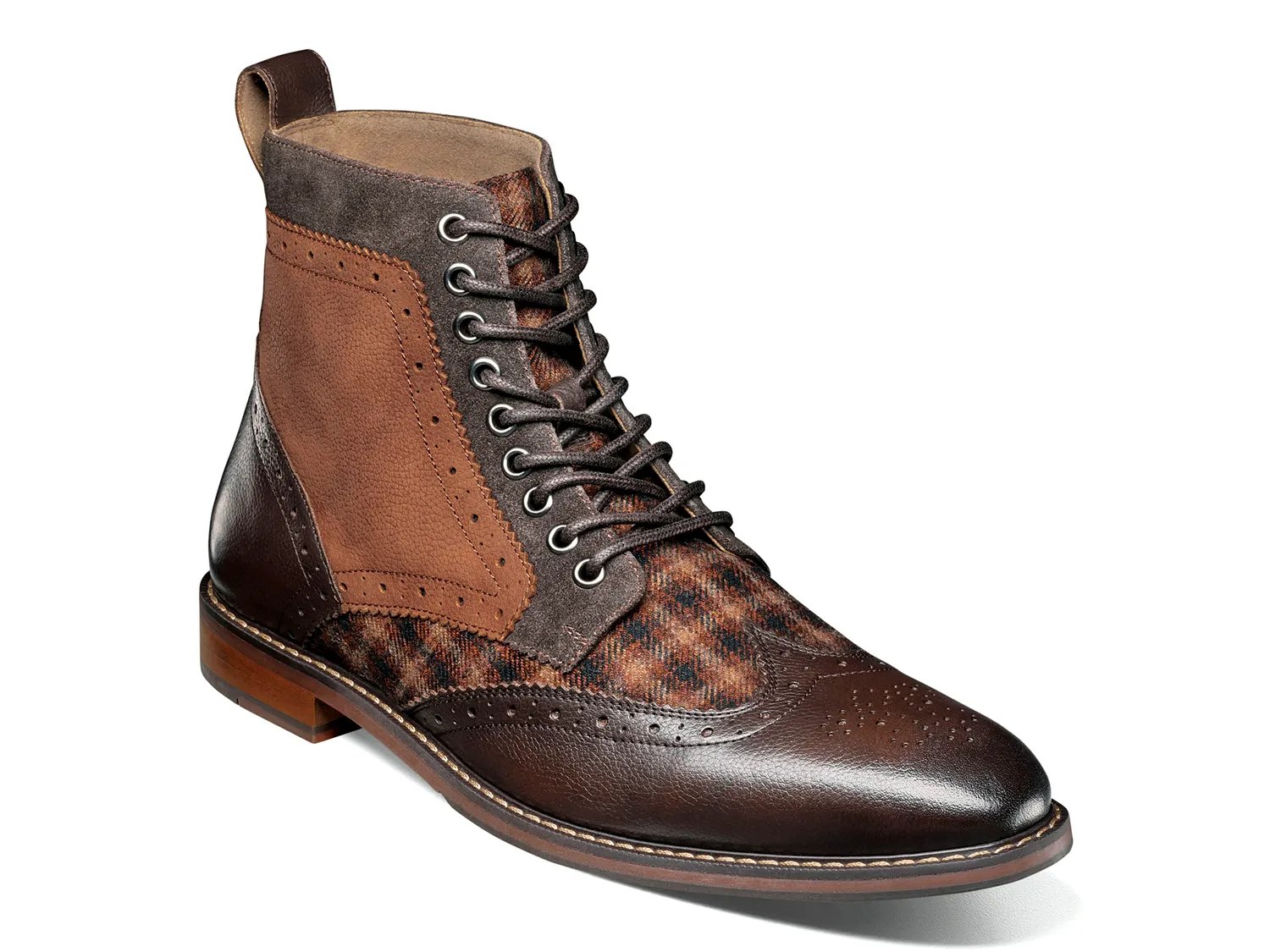

Ботинки Stacy Adams Finnegan Wingtip Boot, Cognac