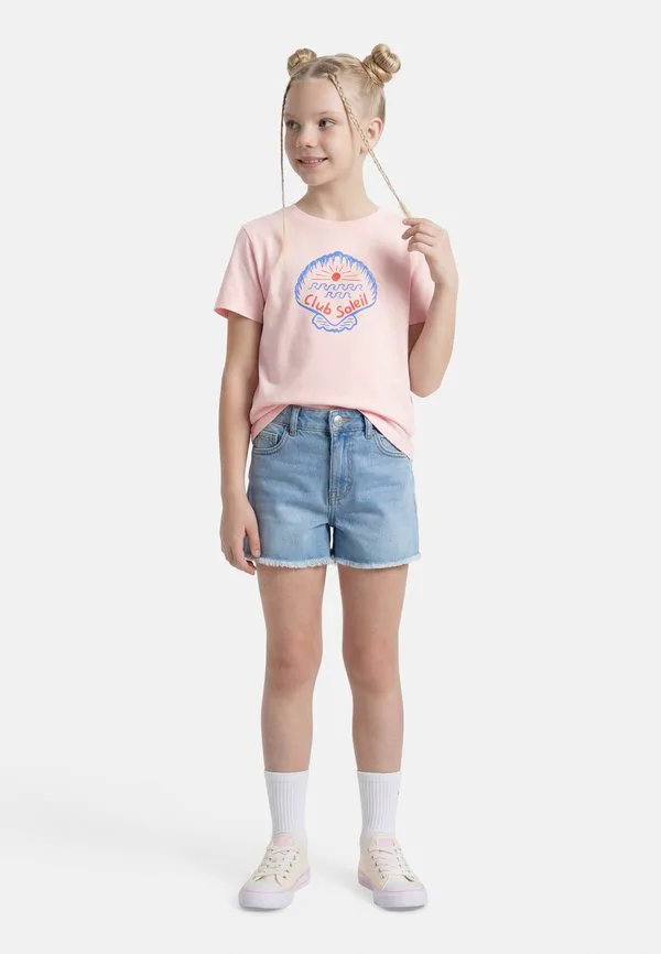 Футболка с принтом Kids Around, Rose
