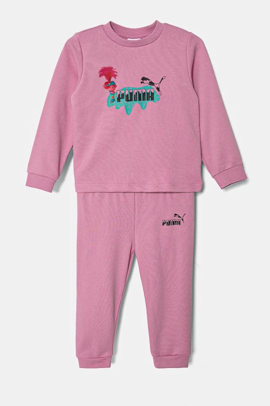 

Детский спортивный костюм X Trolls Minicat Crew Jogger TR Puma, розовый