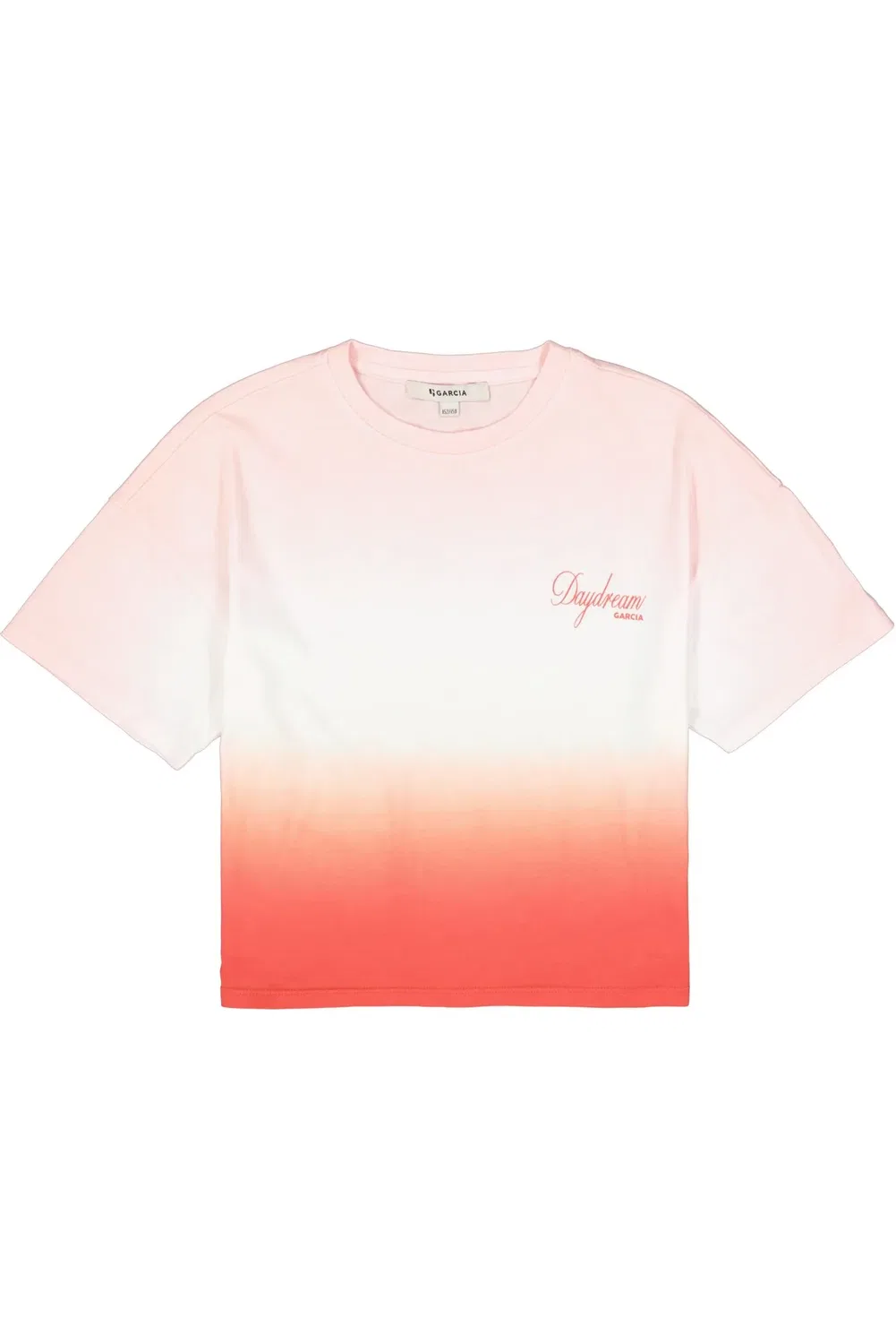 Футболка с градиентом Garcia, chalk pink