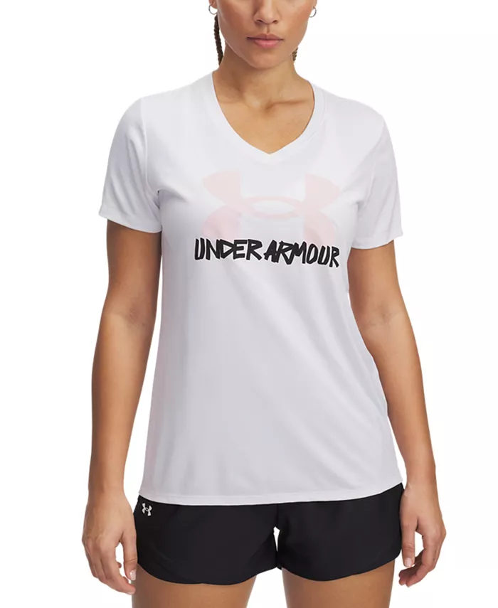 

Женская футболка UA Tech Marker с коротким рукавом Under Armour, белый